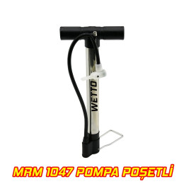 Pompa Elden Basmalı KROM Kısa  MRM 1047